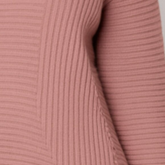 NWOT Vince  Camuto Mauve Blush Pink Knit Sweater Turtleneck - Picture 9 of 9